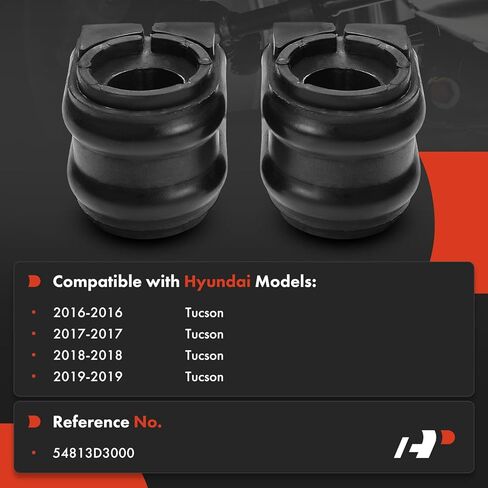 A-Premium 2 x طقم جلبة قضيب أمامي، متوافق مع Hyundai Tucson 2016 2017 2018 2019 in Saudi Arabia