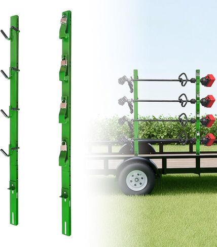 4 أماكن لآكل الأعشاب تناسب شاحنة مقطورة المناظر الطبيعية ومقطورات المرافق المفتوحة وقابلة للقفل وحامل حامل حامل مع 4 قفل فولاذي أخضر in Kuwait