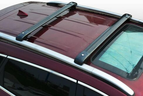 Crossbars Fits for KIA Carnival 2021 2022 2023 2024 2025 2026 Cross Bar Roof Rack Rail Luggage Cargo Carrier Adjustable Lockable Black in Kuwait