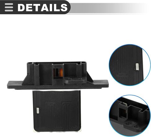 موتفورتي ،HVAC ،Blower Motor Resistor Heater ،نيسان سنترا 2004-2006 ،معدن بلاستيك ،أسود بيج in Saudi Arabia