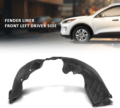 G-PLUS Front Left Fender Liner Inner, Compatible with Ford Escape SE Sport Hybrid 2020/ Ford Escape 2020-2021, Driver Side, LJ6Z16103F, FO1248205 in Saudi Arabia