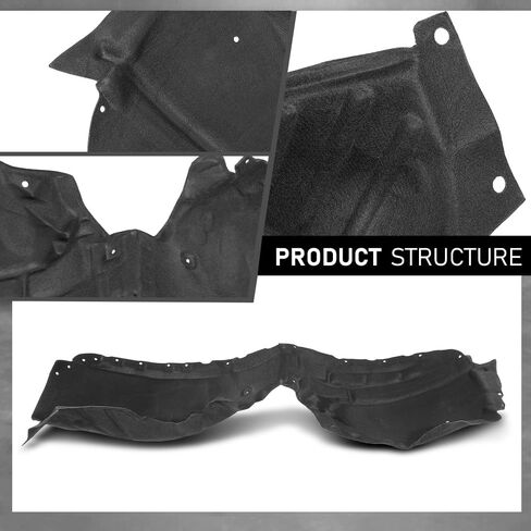 G-PLUS Front Left Fender Liner Inner, Compatible with Ford Escape SE Sport Hybrid 2020/ Ford Escape 2020-2021, Driver Side, LJ6Z16103F, FO1248205 in Saudi Arabia