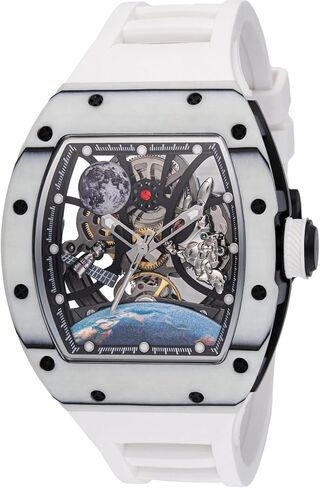 Invicta S1 Rally Men 41mm Stainless Steel + Carbon Fiber Silver + Steel Black dial JX-2801 Automatic in Saudi Arabia