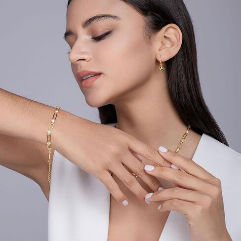 الذهب الصليب ربط أساور للنساء مجوهرات لذيذ مطلية بالذهب الطبقات مطرز زهرة مشبك ورق سوار كومة أساور الذهب قابل للتعديل لها in Kuwait