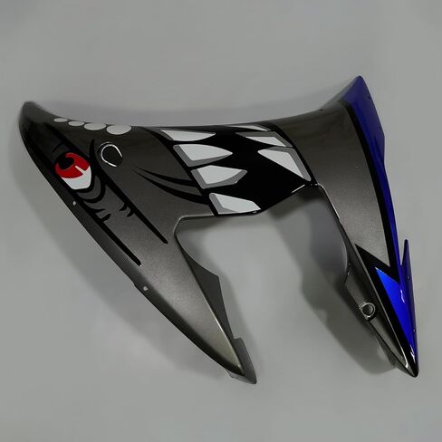 ZXMOTO Motorcycle Fairing Kit Fit for 2003 2004 Yamaha YZF R6,Fits R6S 2006 2007 2008 2009 Injection ABS Plastic Bodywork Fairings（BLACK Shark） in Saudi Arabia