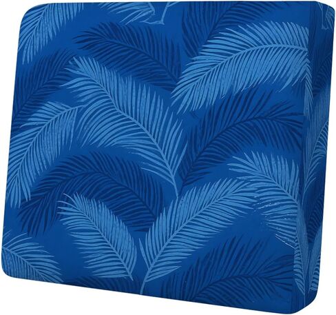 Abstract Geometric Printed Couch Cushion Covers 1 Piece-Washable Stretchy Replacement Covers for Single Sofa Seat, Non-Slip 1 Seater Sofa Slipcovers Pets Friendly Indoor Decor in Saudi Arabia