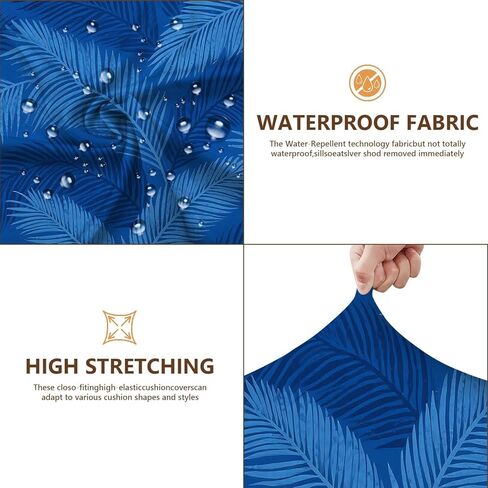 Abstract Geometric Printed Couch Cushion Covers 1 Piece-Washable Stretchy Replacement Covers for Single Sofa Seat, Non-Slip 1 Seater Sofa Slipcovers Pets Friendly Indoor Decor in Saudi Arabia