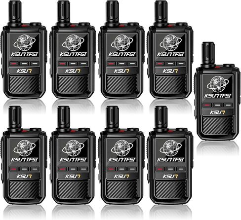 Rapid Lifetime Free Global Walkie Talkies Unlimited Range Nationwide PTT 4G LTE PoC Long Range Two Way Radios 5000 Miles Long Distance with Flashlight for Family,Outdoor,Logistics (2 Pack with SIM) in Saudi Arabia