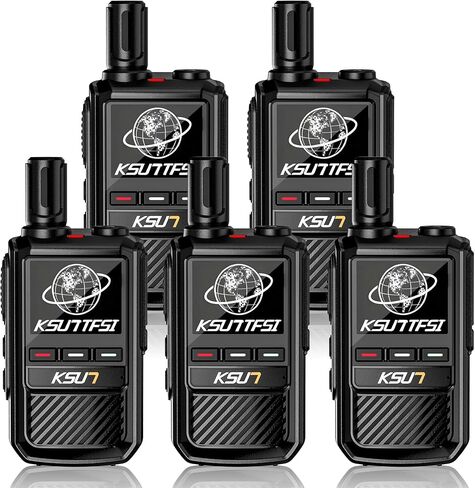 Rapid Lifetime Free Global Walkie Talkies Unlimited Range Nationwide PTT 4G LTE PoC Long Range Two Way Radios 5000 Miles Long Distance with Flashlight for Family,Outdoor,Logistics (2 Pack with SIM) in Saudi Arabia