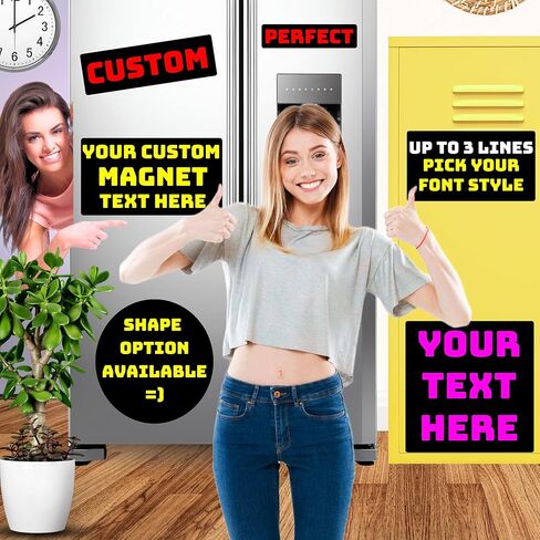 صمم مغناطيسك المخصص ❚ مصد مغناطيسي مخصص ❚ خيارات أحجام متعددة ❚ سيارة شاحنة فان ❚ مغناطيس نصي قابل للتخصيص ❚ اختر الخط الخاص بك / اختر اللون الذي يناسبك ❚ نقوم بطباعة جميع المنتجات المصنوعة في الولايات المتحدة الأمريكية in Kuwait