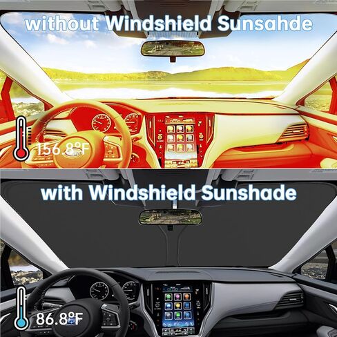 الزجاج الأمامي الشمس الظل مخصص صالح 2015-2024 سوبارو المناطق النائية يغطي النوافذ 2025 سوبارو المناطق النائية الملحقات طوي الشمس الظل الشمس قناع الأشعة فوق البنفسجية كتل الأشعة in Kuwait