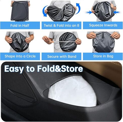 الزجاج الأمامي الشمس الظل مخصص صالح 2015-2024 سوبارو المناطق النائية يغطي النوافذ 2025 سوبارو المناطق النائية الملحقات طوي الشمس الظل الشمس قناع الأشعة فوق البنفسجية كتل الأشعة in Kuwait