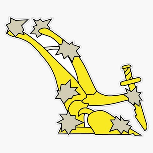 Starry Plough Sticker Vinyl Decal Bumper Sticker 5" in Saudi Arabia