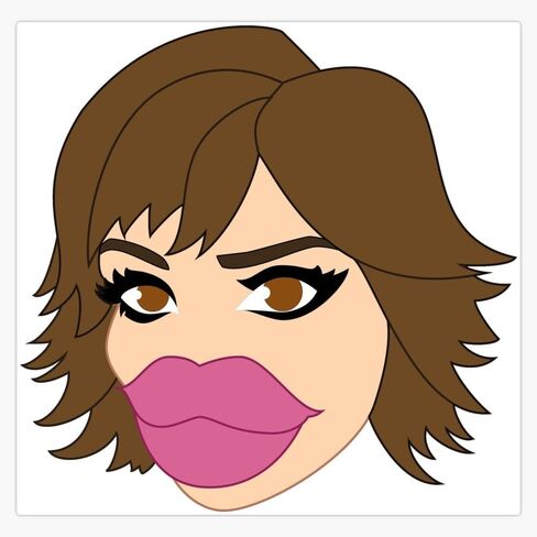 ملصق مغناطيسي MAGNET Lisa Rinna مقاس 5 بوصة in Saudi Arabia