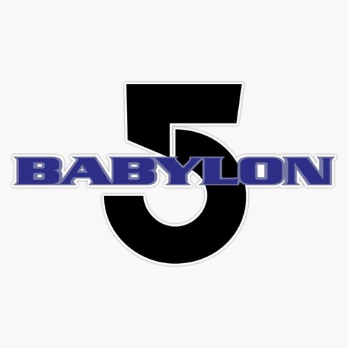 Babylon 5 Vinyl Window Bumper Sticker Decal 5" in Saudi Arabia