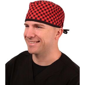 Sparkling EARTH Unisex Classic Surgical Style Scrub Working Cap - 100% Cotton - Made in The USA! in Kuwait