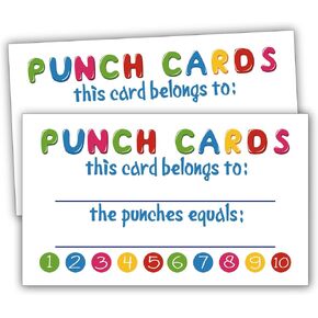 بطاقات الحوافز - 50 بطاقة مكافآت للأطفال والطلاب والمعلمين والشركات الصغيرة والفصول الدراسية والأعمال المنزلية وجوائز حوافز القراءة لتدريس بطاقات الولاء المعززة لعملاء الأعمال. in Kuwait