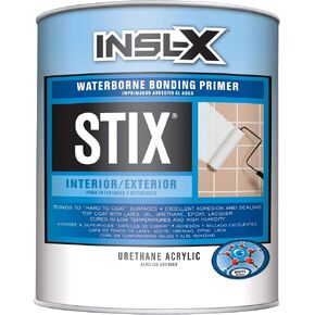 INSL-X SXA11009A-04 Stix Acrylic Waterborne Bonding Primer، 1 كوارت، أبيض in Kuwait