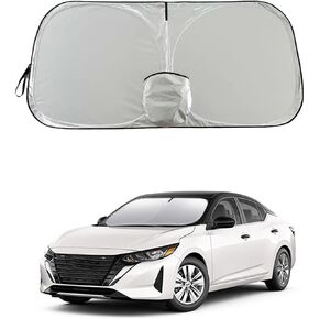 مظلة الشمس للزجاج الأمامي لسيارة جيب باتريوت رينيجيد، حاجب شمسي للنافذة الأمامية قابل للطي مناسب حسب الطلب، واقي داخلي من الأشعة فوق البنفسجية والحرارة، يناسب باتريوت 2007-2025 و2015-2025 رينيجيد in Kuwait