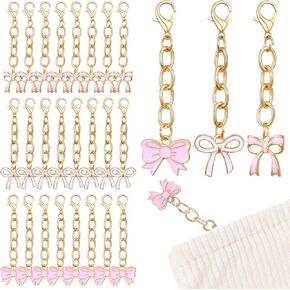15 Pcs Pink Bow Keychain Mini Cute Bow Key Chain for Women Girls, Pink Party Favors Gifts for Handbag Purse, Bow-Bag Charm for Birthday Parties Gifts Supplies in Saudi Arabia