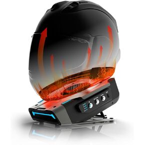 Motorcycle Helmet Dryer with Deodorizer System, Sports Helmet and Hat Care Machine, Sweat Protecter for Helmets (Hockey, Baseball, Ski), Practical Gifts for Motorcycle Rider in Kuwait