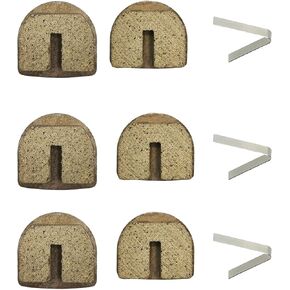 Rounded Front Rear Brake Pads for Razor MX650 MX500 SX500 McGrath Dirt Rocket Quad 500 RSF650 Electric Scooter 4 Wheeler ATV Motocross Disc Brake Pads Replacement in Kuwait