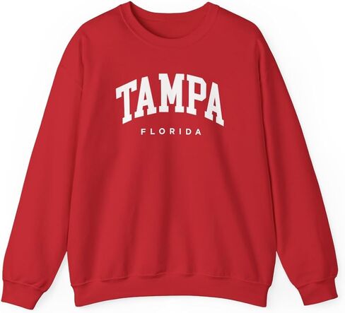 Tampa Florida Adult Unisex Crewneck Sweatshirt in Saudi Arabia