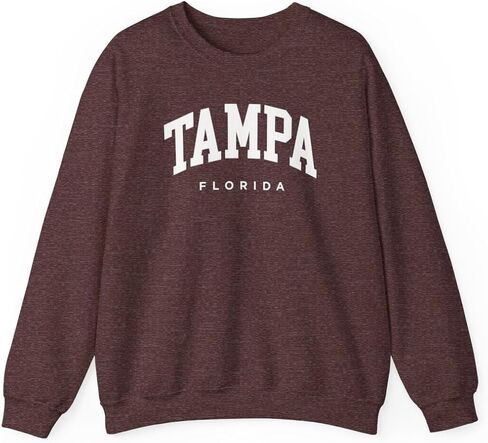 Tampa Florida Adult Unisex Crewneck Sweatshirt in Saudi Arabia