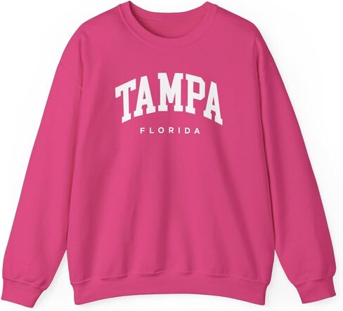 Tampa Florida Adult Unisex Crewneck Sweatshirt in Saudi Arabia