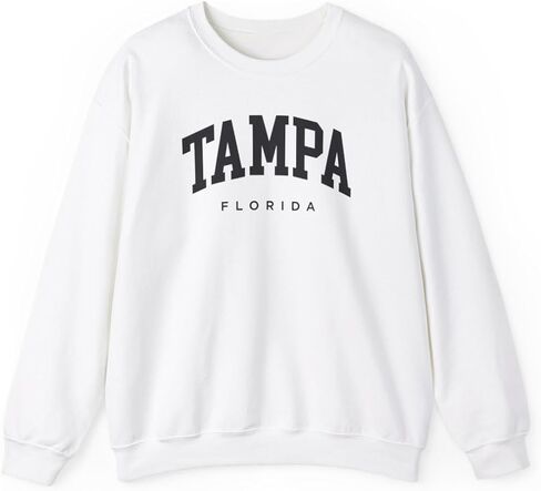 Tampa Florida Adult Unisex Crewneck Sweatshirt in Saudi Arabia