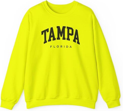 Tampa Florida Adult Unisex Crewneck Sweatshirt in Saudi Arabia