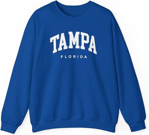 Tampa Florida Adult Unisex Crewneck Sweatshirt in Saudi Arabia