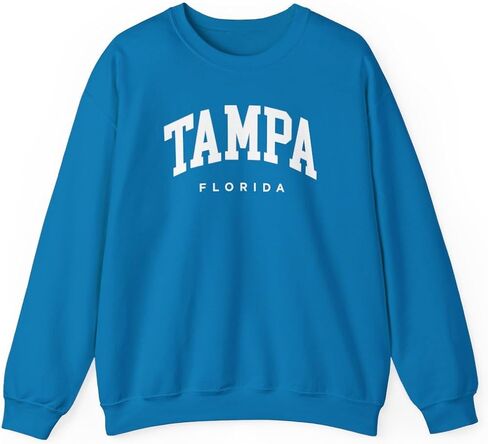 Tampa Florida Adult Unisex Crewneck Sweatshirt in Saudi Arabia