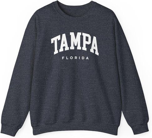 Tampa Florida Adult Unisex Crewneck Sweatshirt in Saudi Arabia