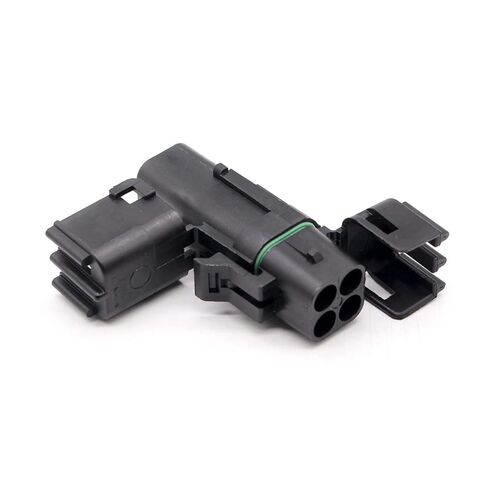 5 Sets 4 Pin Way 2 Row Weather Pack Male and Female Waterproof Connector With Terminals and Wire Seals Fit For MAP Sensor 12015798 12015024 (14-16 AWG) in Saudi Arabia