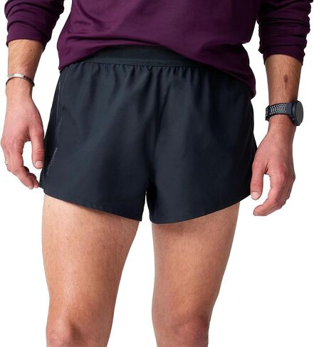 Brooks Men’s Dash Speed Short, Lightweight Sweat-Wicking Breathable Running Shorts, 3" Inseam, Side-Split Hem & Brief Liner in Saudi Arabia