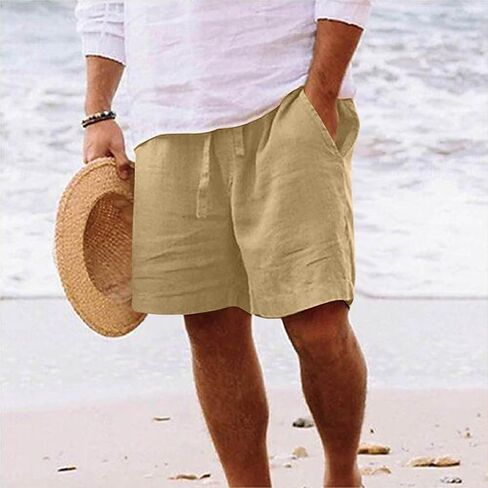 Men's Shorts Casual Athletic Plus Size Summer Beach Bermudas Lightweight Quick Dry Lounge Board Drawstring Shorts in Saudi Arabia