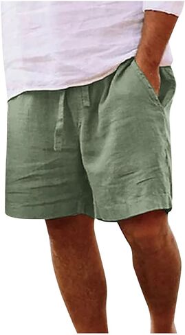 Men's Shorts Casual Athletic Plus Size Summer Beach Bermudas Lightweight Quick Dry Lounge Board Drawstring Shorts in Saudi Arabia