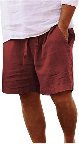 Men's Shorts Casual Athletic Plus Size Summer Beach Bermudas Lightweight Quick Dry Lounge Board Drawstring Shorts in Saudi Arabia