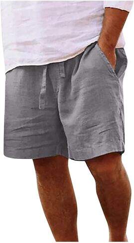 Men's Shorts Casual Athletic Plus Size Summer Beach Bermudas Lightweight Quick Dry Lounge Board Drawstring Shorts in Saudi Arabia