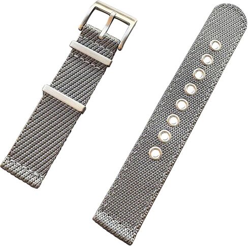 Two Piece Nylon Watch Band Universal fit 18 mm 20 mm 22 mm 24 mm for Men Women in Saudi Arabia