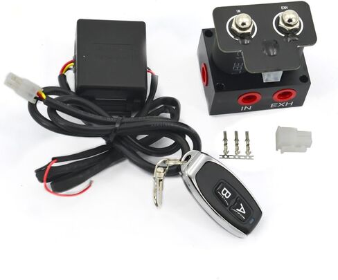 12V Solenoid 2-Valve Air Ride Suspension manifold valve with remote controller 0-200psi in Saudi Arabia