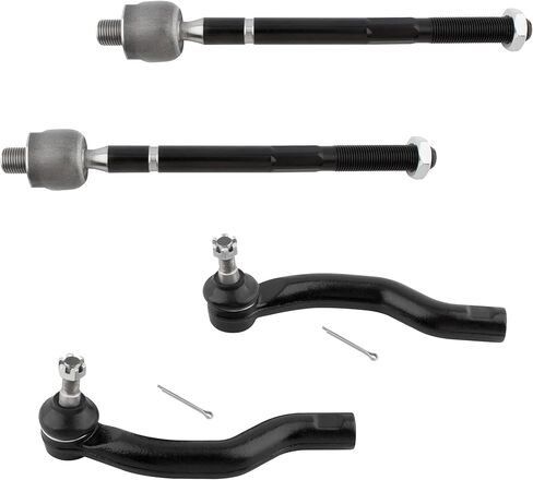 ES800053 ES800054 EV800328 Front Inner & Outer Tie Rod Ends for Toyota RAV4 2006 2007 2008 2009 2010 2011 2012 2013 2014 2015 2016 2017 2018, Pack of 4 in Saudi Arabia