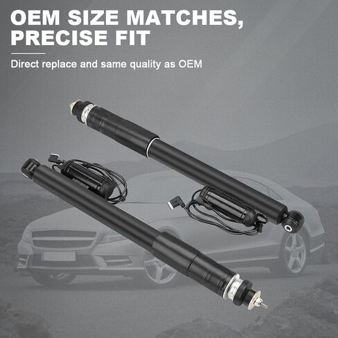 JDMON Rear Pair Air Suspension Shock Absorber Compatible with 2003-2011 Mercedes-Benz E320 E350 E500 E550 CLS500 CLS550, Driver and Passenger Side, Replaces 2113200631, 2113262800, 2113262400 in Saudi Arabia