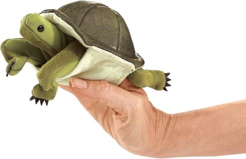 دمية إصبع السلحفاة الصغيرة من فولكمانيس، باللون الأخضر، 1 قطعة in Kuwait