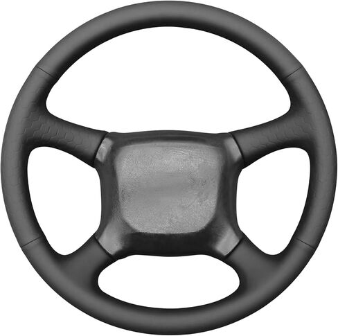 MEWANT Steering Wheel Cover Compatible with (Chevy) Silverado 1500/2500/3500 1999-2002 / Astro/Blazer/C/K 1500 Series/Kodiak/S-10 S10 / Suburban/Tahoe 1998-2002 in Saudi Arabia