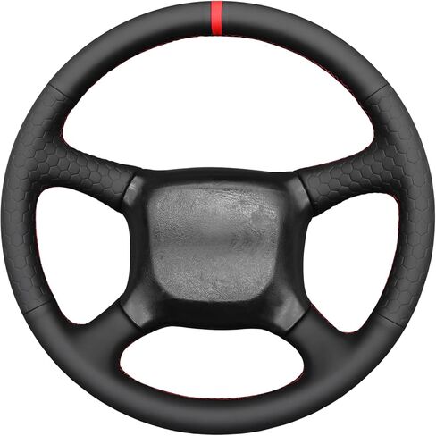 MEWANT Steering Wheel Cover Compatible with (Chevy) Silverado 1500/2500/3500 1999-2002 / Astro/Blazer/C/K 1500 Series/Kodiak/S-10 S10 / Suburban/Tahoe 1998-2002 in Saudi Arabia