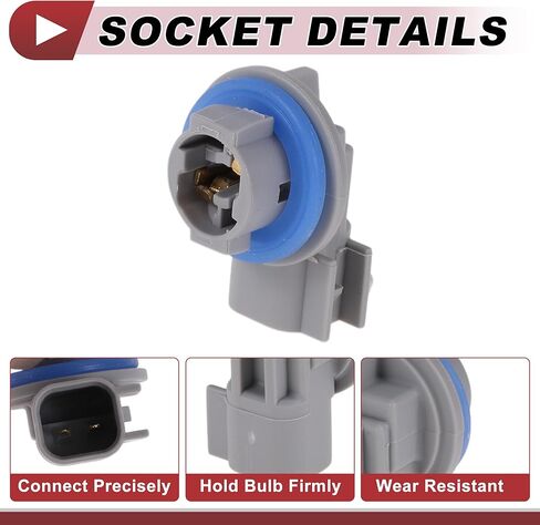1 Set Backup Reverse Light Socket Wiring for Dodge Durango 2011-2013 No.68046629AA Brake Lamp Bulb Pigtail Connector Harness in Saudi Arabia