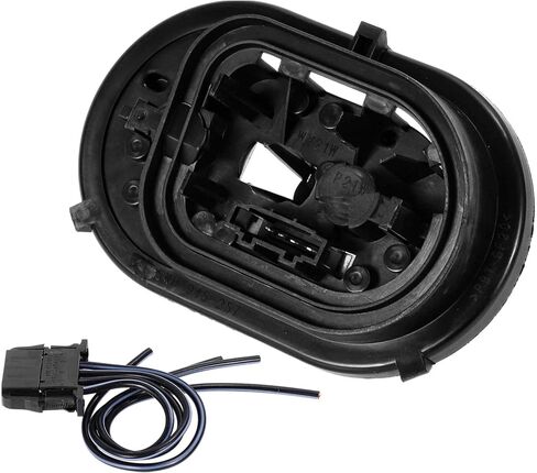 Left Tail Light Socket Wiring for Volkswagen Tiguan 5N Halogen Lamp Vehicles 2008-2012 No.5ND945257 Lamp Bulb Pigtail Connector Harness W/Pre-Wired Plug in Saudi Arabia