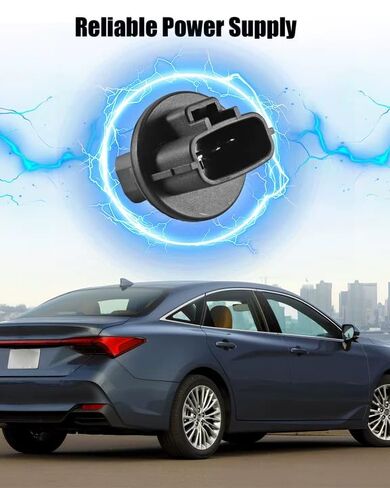 مقبس ضوء إشارة الانعطاف الأمامي مناسب لسيارة Toyota Avalon Camry Corolla Highland Tacoma Tundra Venza 2012-2023، استبدال حامل قابس المصباح الأمامي 81128-06470، قطعتان in Kuwait
